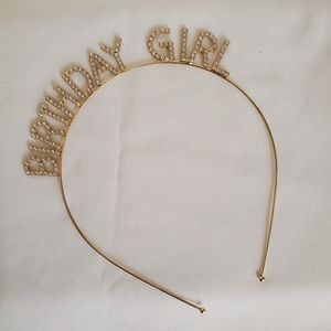 "Birthday Girl" Rhinestone Head Band